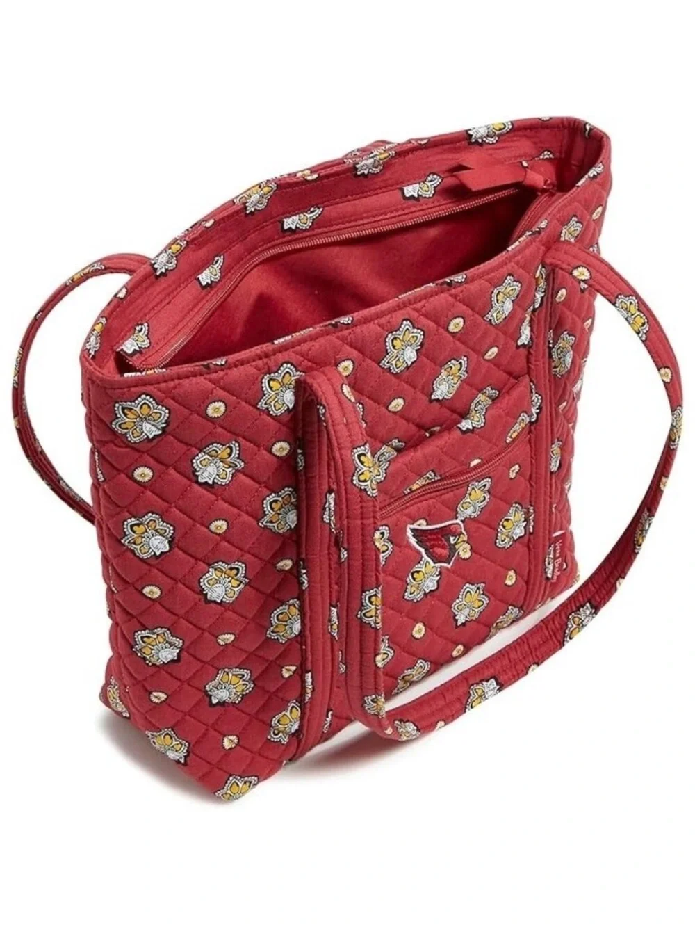 Vera Bradley Cardinal Red and Yellow Arizona Cardinals Logo Tote